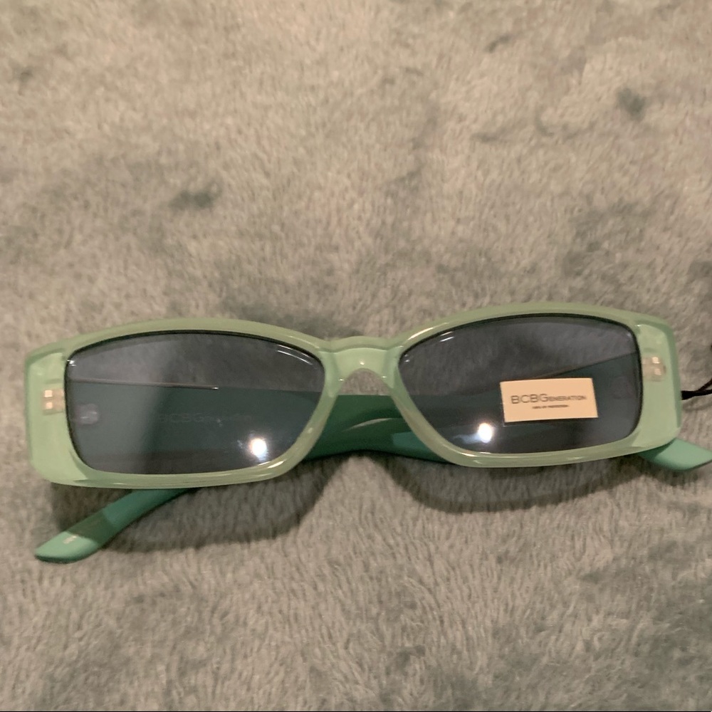 NWT! BCBGeneration Teal Sunglasses